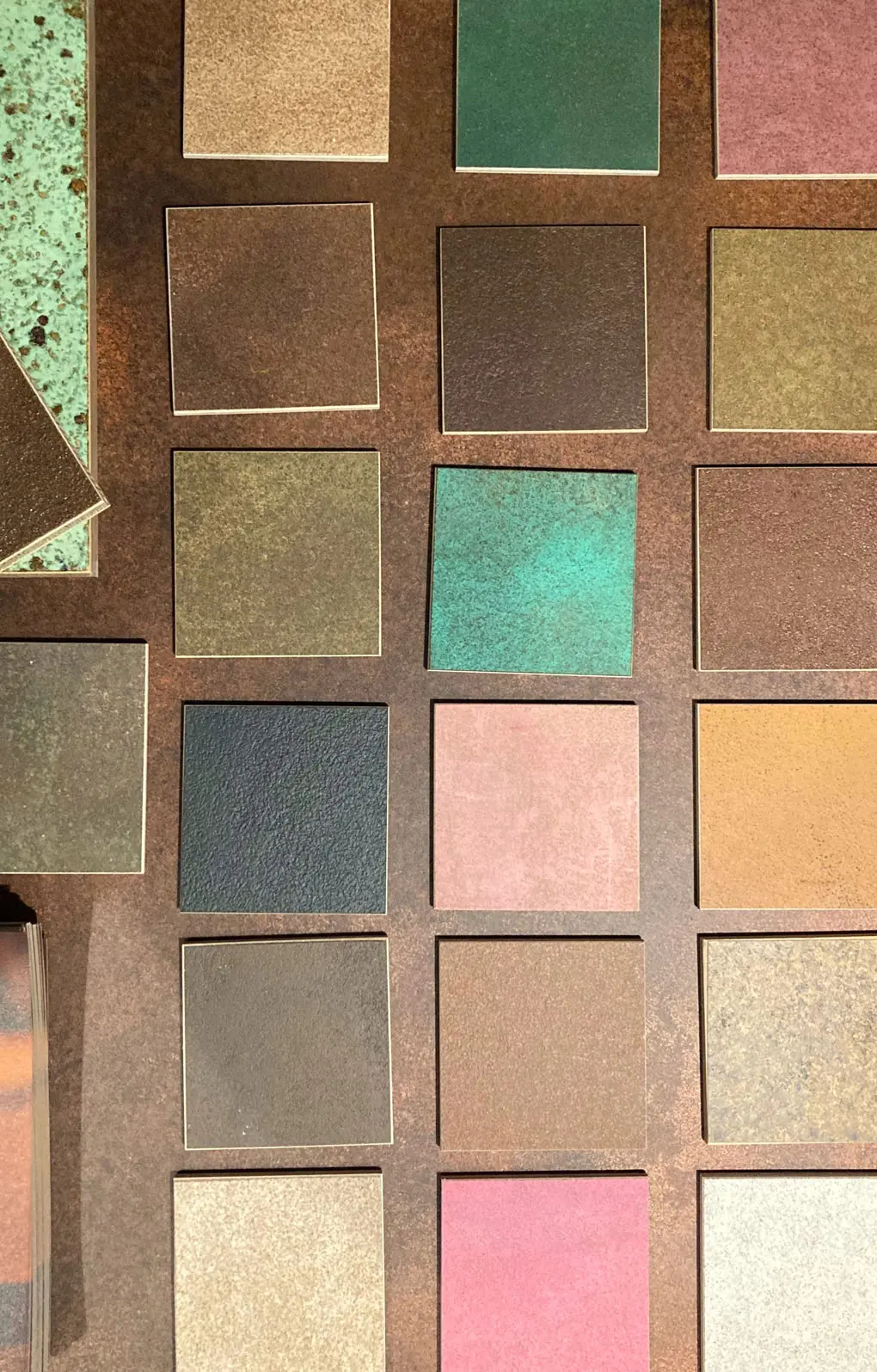 Kava Surfaces Standard Colours – Sample Pack